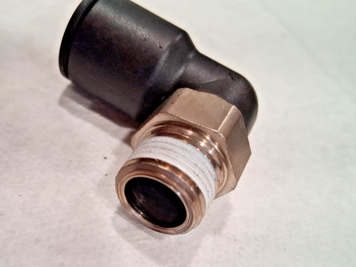 Legris Push-to-Connect Fitting Male Elbow NPT & UNF 1/2" OD Qty10 3109 62 18