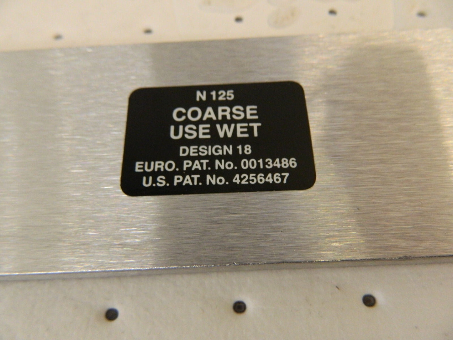 3M Sharpening Stone Coarse Grade: Flat 7000082272