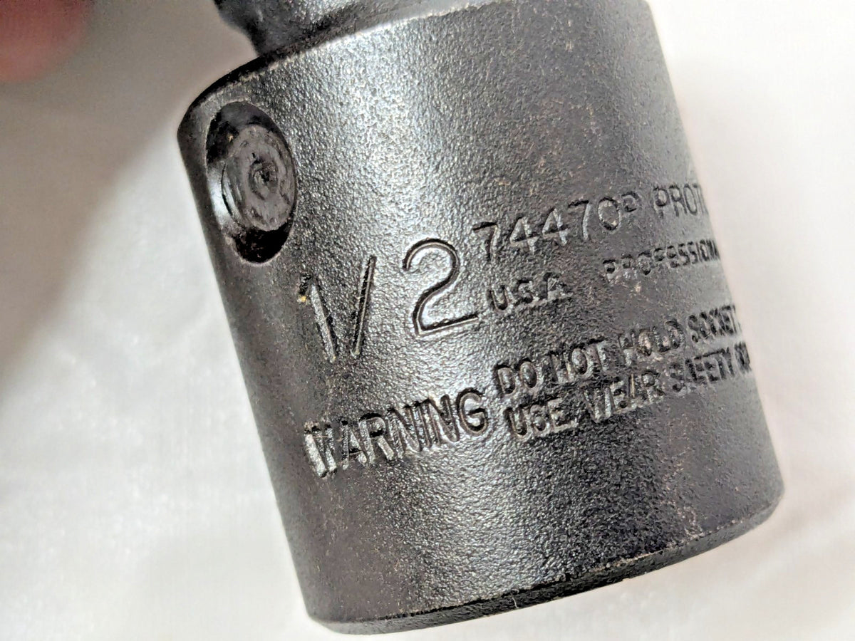 LOT of 2 Proto 1/2" Drive Impact Universal Joints J74470P