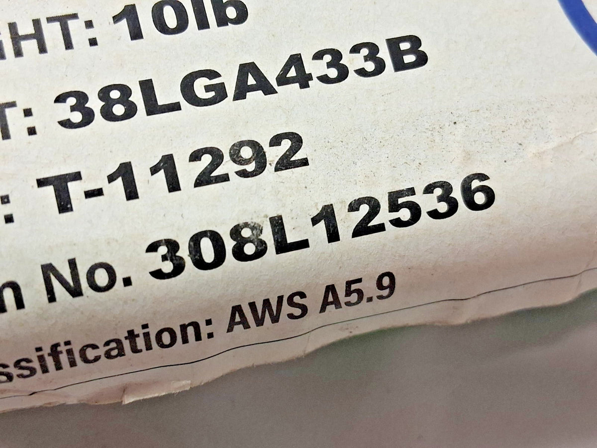 Techniweld USA TIG Stainless Steel Welding Rods 10Lb 36" OAL 1/8" Dia