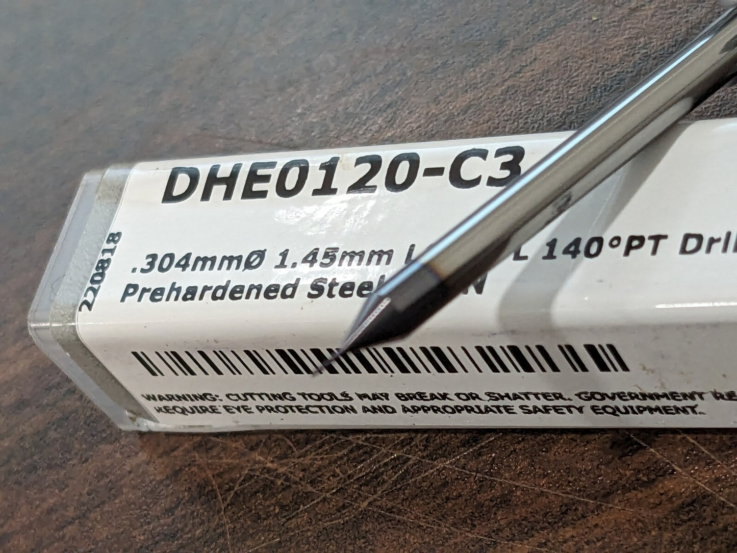 HARVEY TOOL Micro Drill Bit 8pk: #83, 140 ° Point, Solid Carbide DHE0120-C3