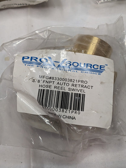 PRO-SOURCE 3/8" Fitting Hose Reel Swivel Qty 7 8330003821PRO