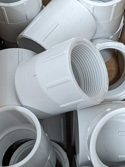 Spears 1-1/2" PVC Plastic Pipe Female Adapter, SCH 40 Qty 25 435-015