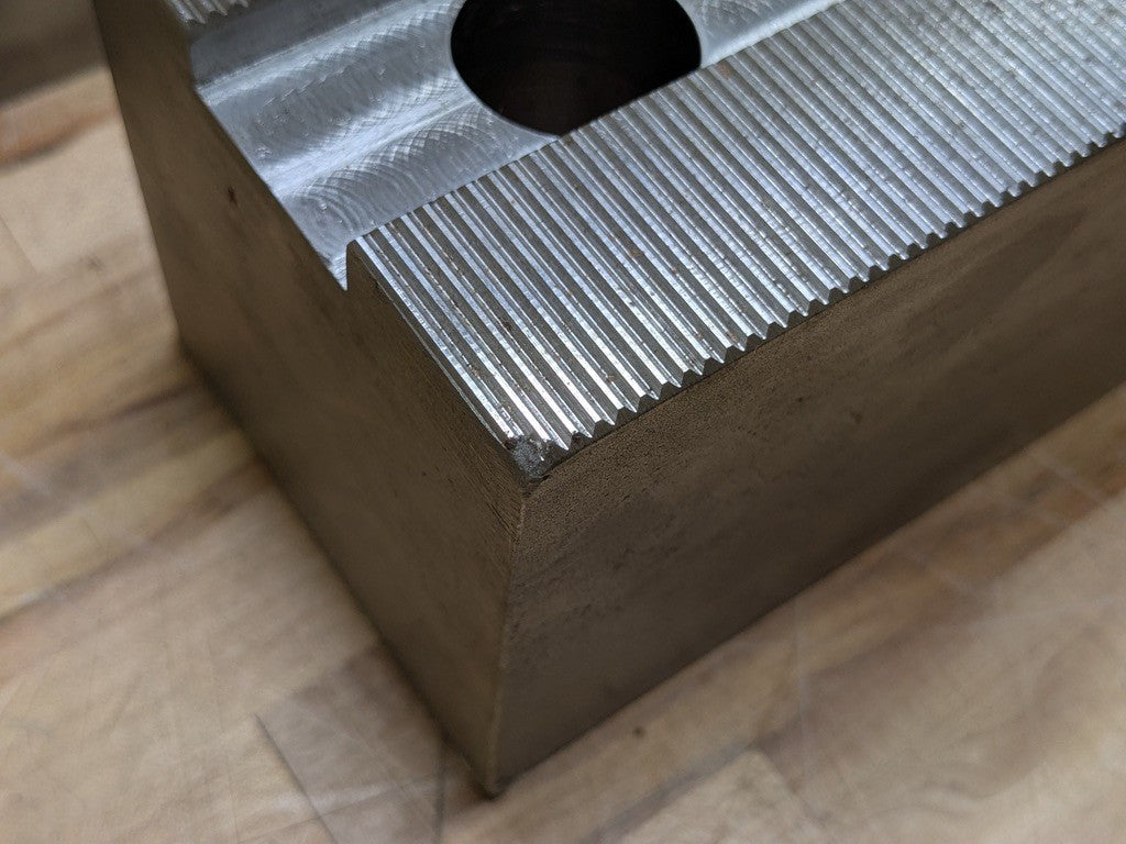 Set of 3 H&amp;R Mfg. Square Soft Jaws for 25" to 31-1/2" Lathe Chucks