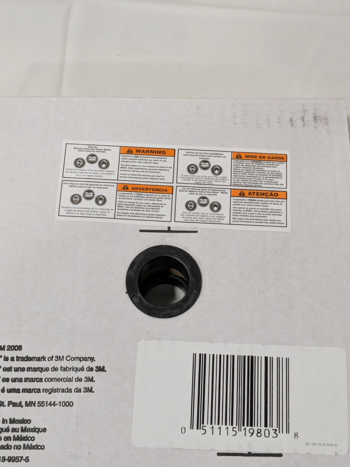 3M 1-1/2" x 50 Yd 320 Grit Aluminum Oxide Shop Roll 7000118523