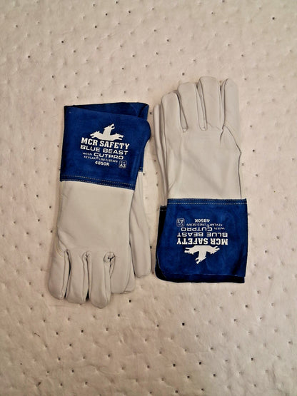 MCR Saftey Welding Gloves Size M 2Pairs 4850KM