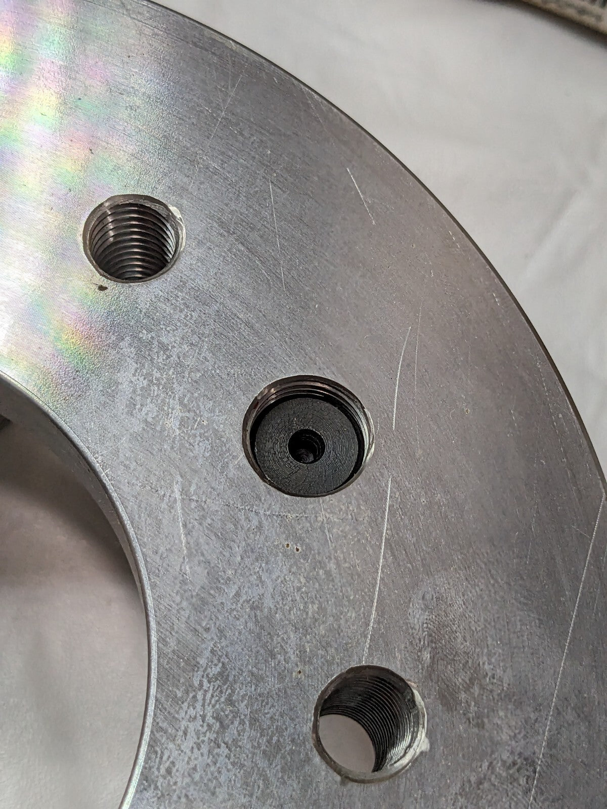 Pratt Burnerd America Mounting Plate for 12" EZ/Setrite Chuck D6 Mount 1205023