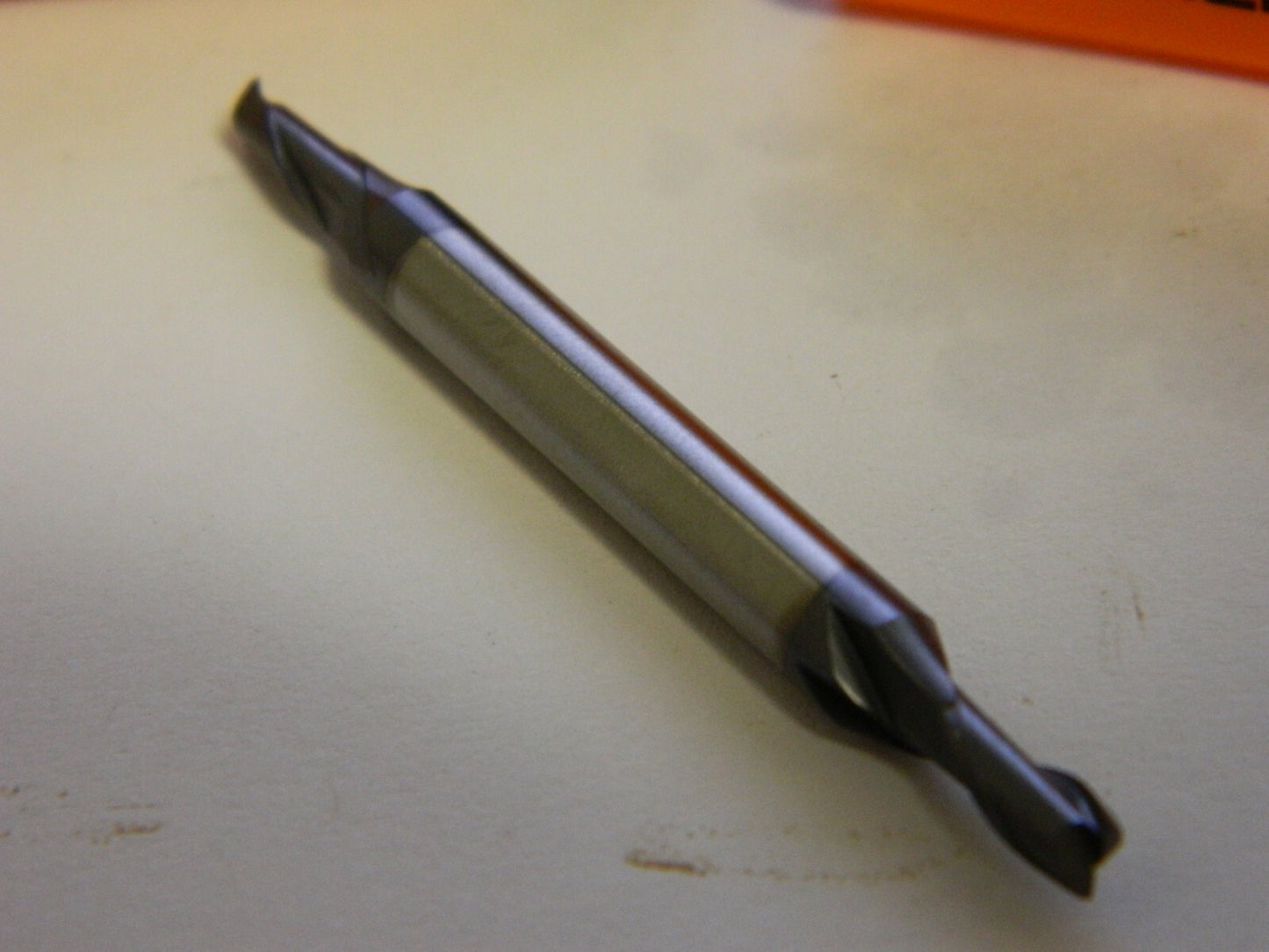 Hertel 1/8" x 1/4" x  3/16" x 2" 2 Flute Carbide Square End Mills Qty 4 59916304