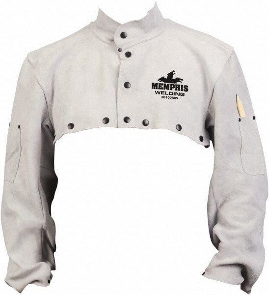 MCR Welding & FR Sleeves: Size 2X-Large: Leather, 47.79 oz 38100MWXXL