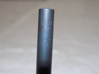 Irwin Drill Bits 9/32" x 4-1/2" HSS Qty. 5 7748390