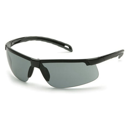 Pyramex 12pk Ever-Lite Gray Blk Frame S/Glasses SB8620DTM