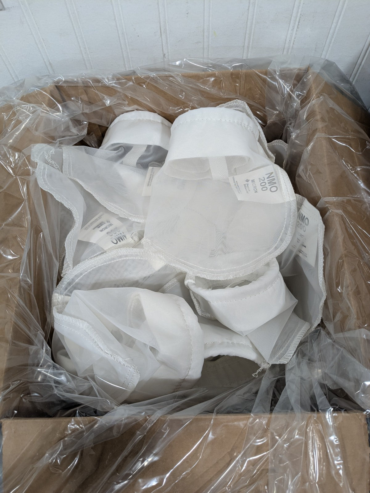 (25) Pentair 200 Micron, Size 3, 30 GPM Max Flow, High Flow Bag Filter NMO200K3S