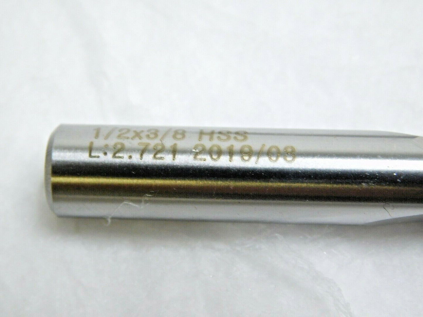 Square End Mills HSS 1/2" x 13/16" LOC x 3/8" SD x 2-1/2" OA
