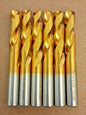 Hertel HSS Screw Machine Length Drill Bits QTY6 3/8"  Dia 135 deg 2386878