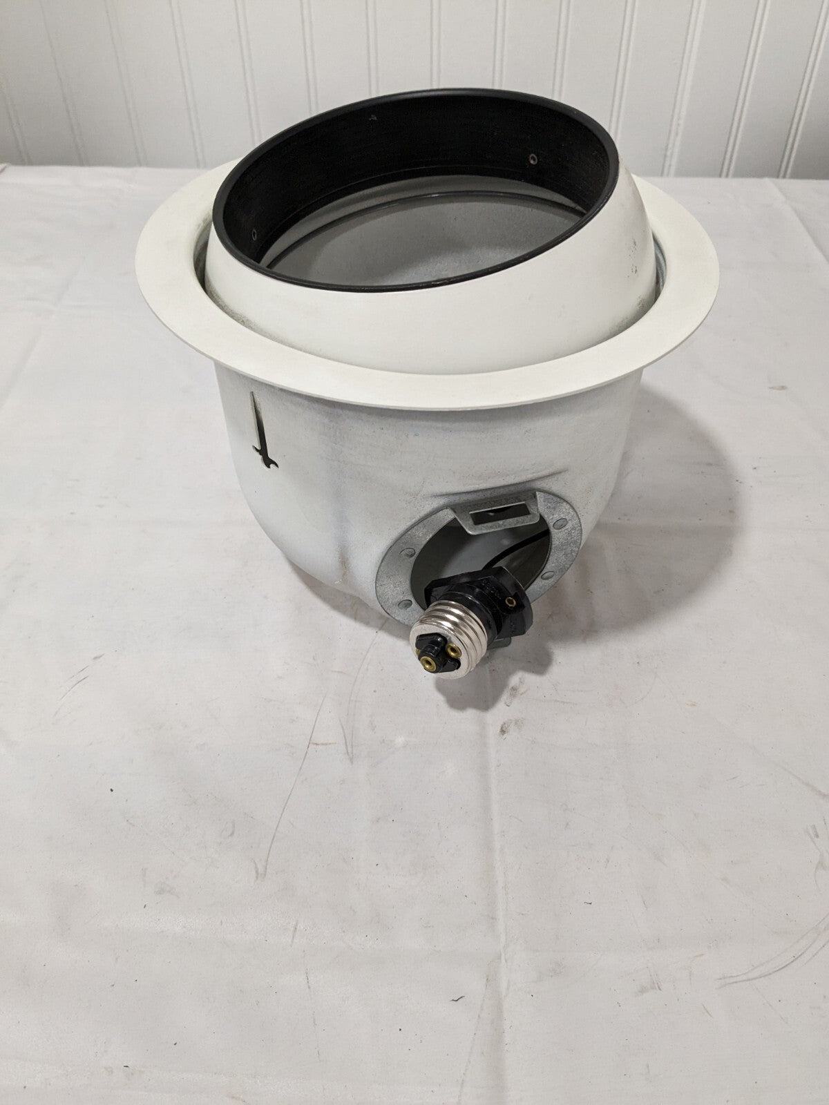 Lightolier Recessed Down Light Reflector Trim Matte White 1123