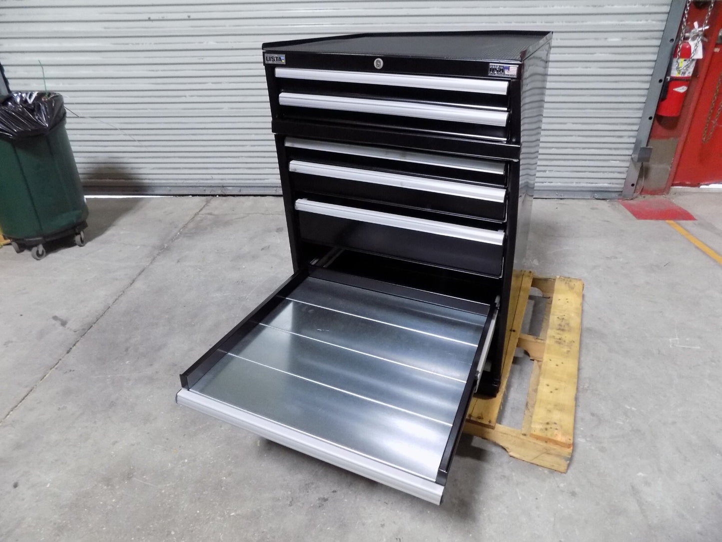 Lista Storage Cabinet for 40 Taper CNC Tools 7 Drawer 39" x 28" x 29" DAMAGED