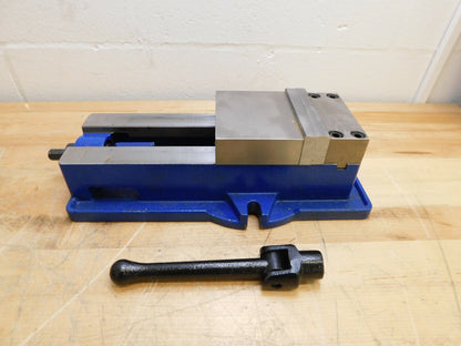 Interstate Stationary Machine Vise 4" Jaw Width 4"Opening Cap Horizontal 0030613