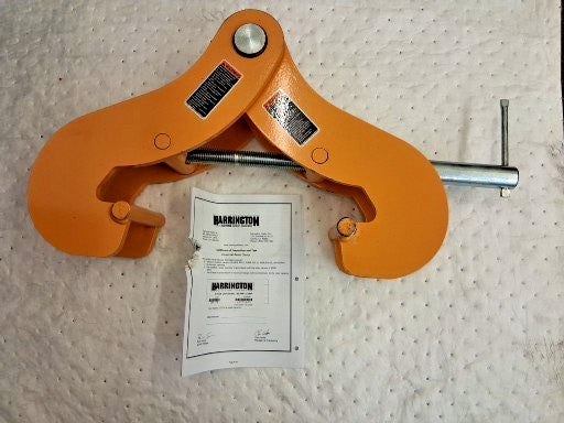 Harrington Hoist 20,000lb Capacity Beam Clamp UBC100