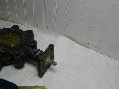NIBCO 4" Pipe, Lug Butterfly Valve INCOMPLETE NLG100H