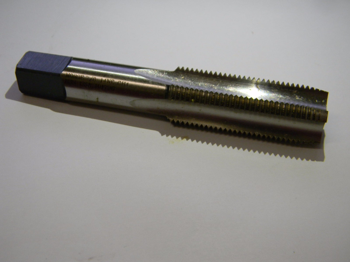 Morse Cutting Tools Hand Tap 7/8"-14NF GH4 4FL HSS Bright 32478