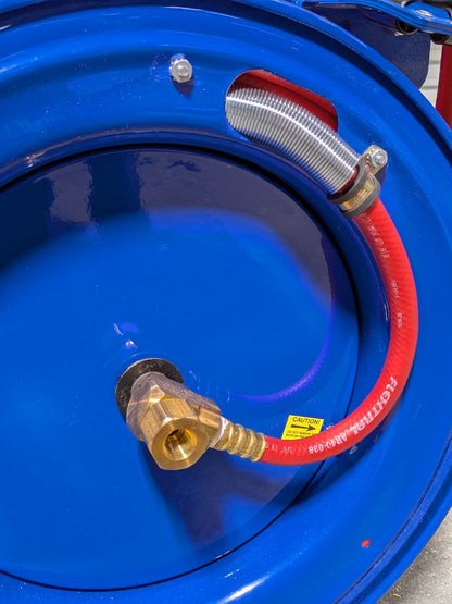 CoxReels Retractable Dual Hose Reel 50 Ft x 3/8 In C-LP-350-350 Scratch N Dent