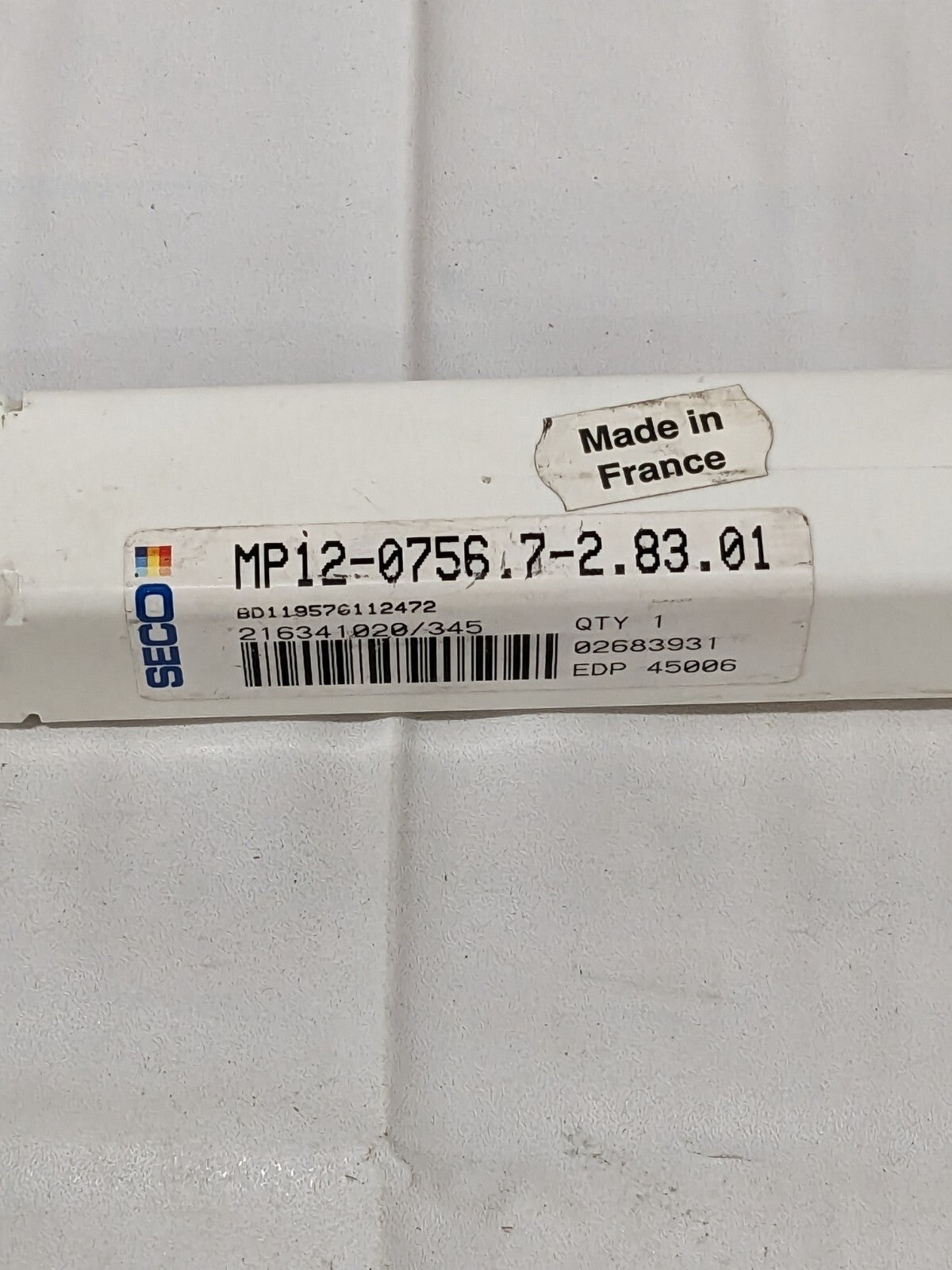 Seco Minimaster Plus Exchangeable Head Mill Shank, MP12 Tool Holder 02683931