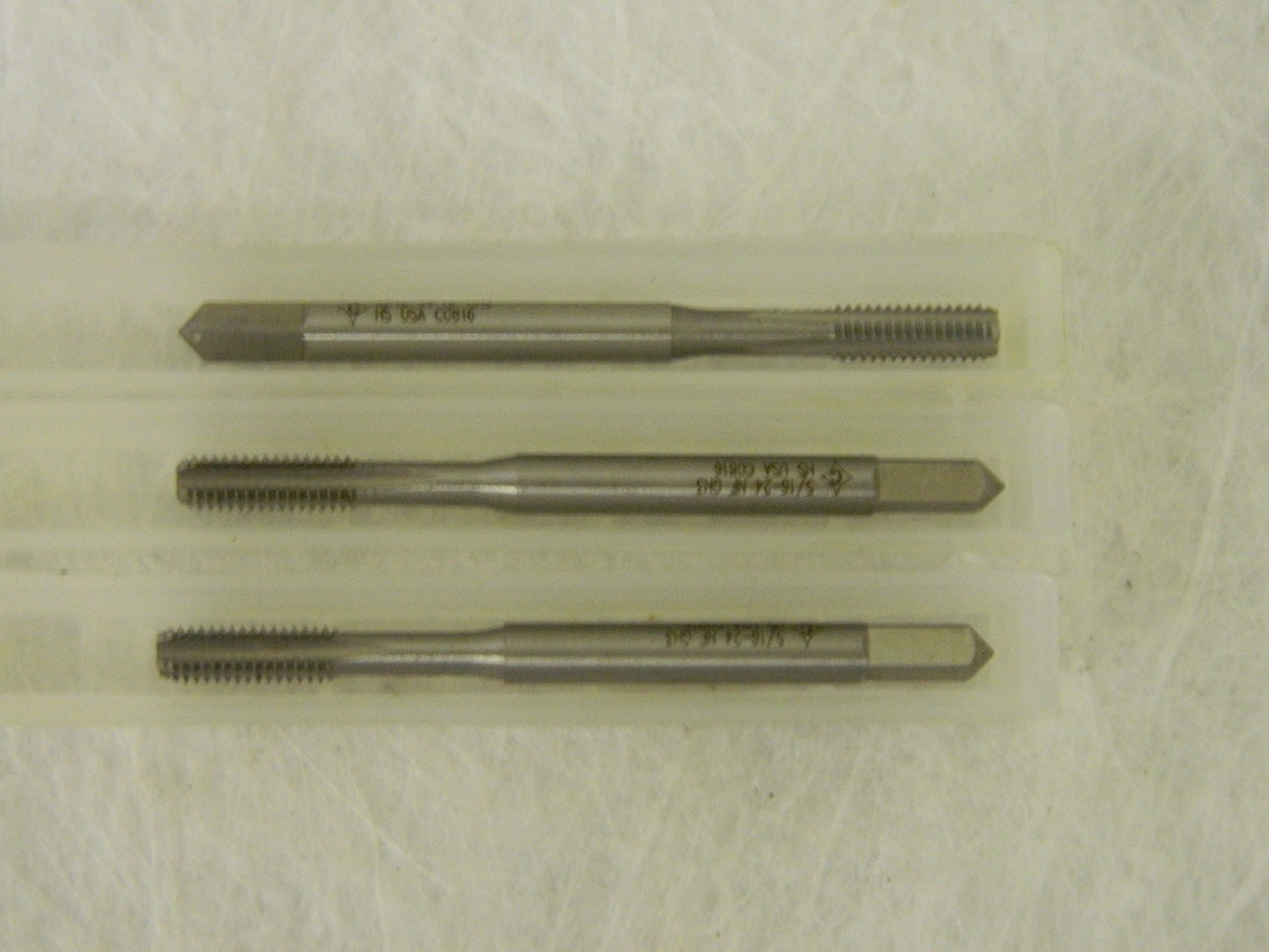 Cleveland High Speed Steel Spiral Point Tap 5/16"-24 UNF 2FL H3 QTY 6 C57160