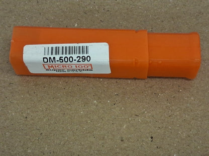 Micro 100 Carbide Drill Mill 2FL 1/2" Dia 1" LOC 90Deg Point DM-500-29