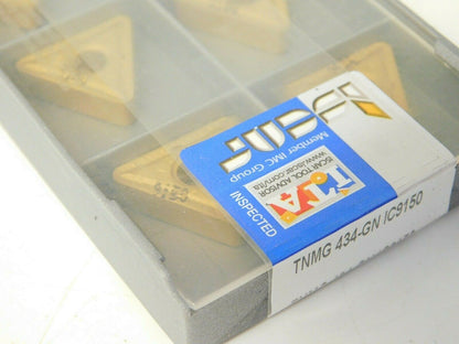 Iscar Carbide Turning Inserts TNMG434-GN Grade IC9150 Qty 10 5507681