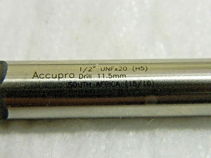 Accupro Slow Spiral Flute Tap Modified Bottoming 1/2-20 UNF H5 4FL 09222720