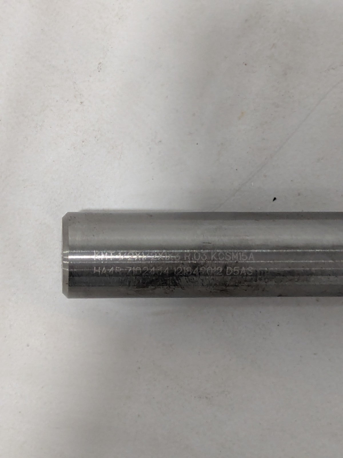 Kennametal Corner Radius End Mill: 1/2" Dia, 1" LOC, 8 FL 7102434