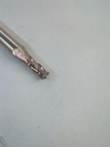 CLEVELAND Square End Mill: 1/4" Dia, 5/8" LOC, 4 Fl HSS C41207