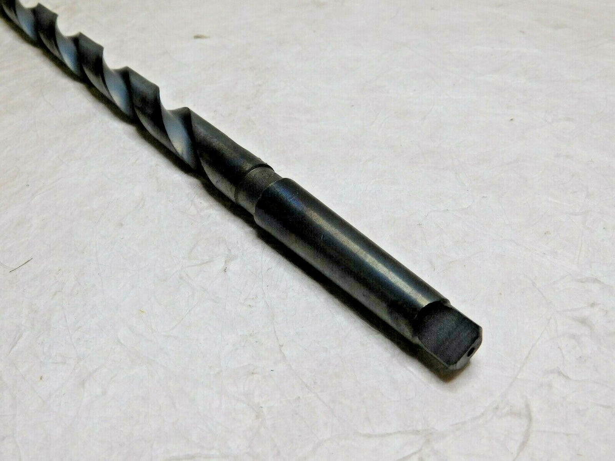 Interstate Taper Shank Drill Bit HSS 2MT 21/32" x 12" OAL 118° 7473156