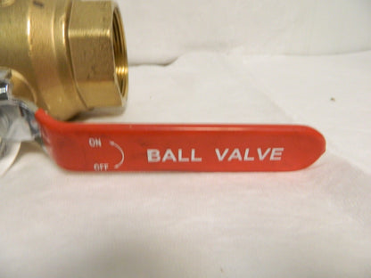 Pro 2-1/2" Pipe Full Port Brass Full Port Ball Valve TXN250