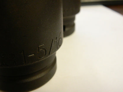 Proto 3/4" Drive 1-5/16" Standard Impact Socket Qty 2 J07521T