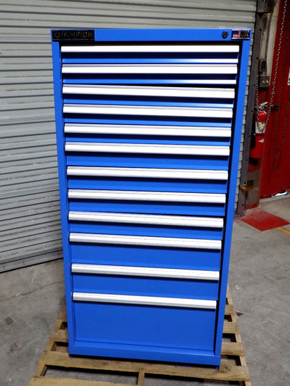Champion Modular Storage Cabinet 12 Drawer 59" x 28" x 28" Steel