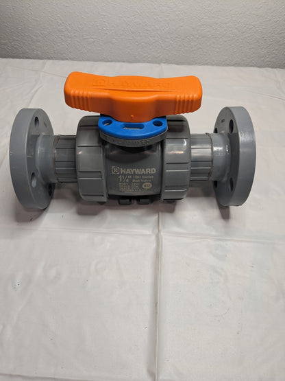 Hayward Manual Ball Valve: 1-1/4 Pipe, Full Port TBH2125A0FV0000
