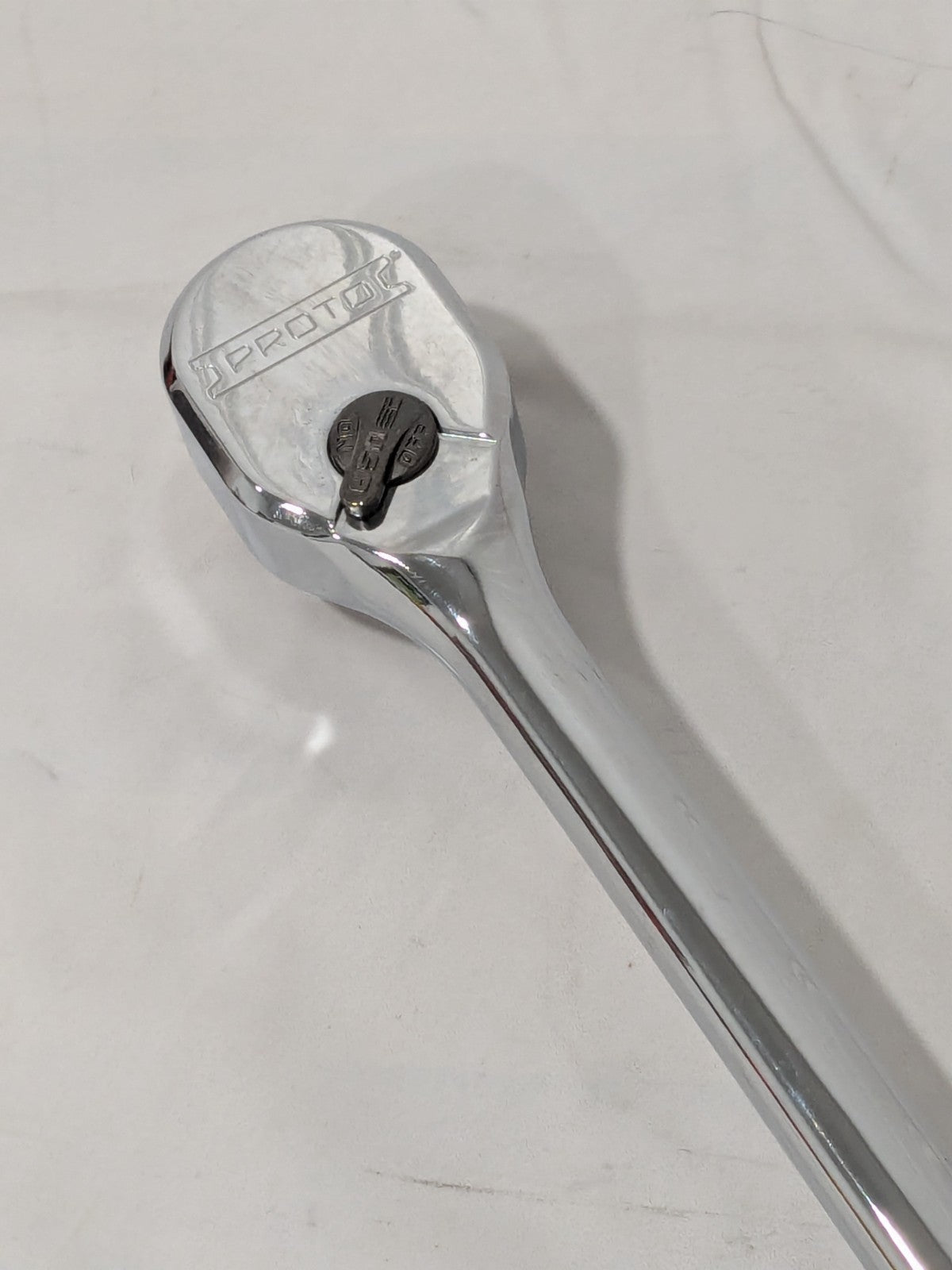 Proto Ratchet: 1/2" Drive, Pear Head 18" OAL, 90 Gear Teeth J5450HTC