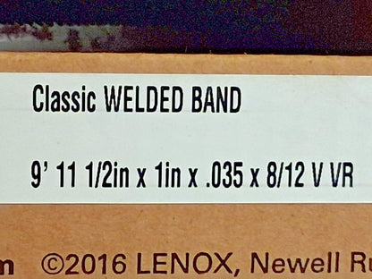 Lenox Welded Bandsaw Blades 9ft 11-1/2 L x 1" W x 8-12 TPI 72619CLB93035