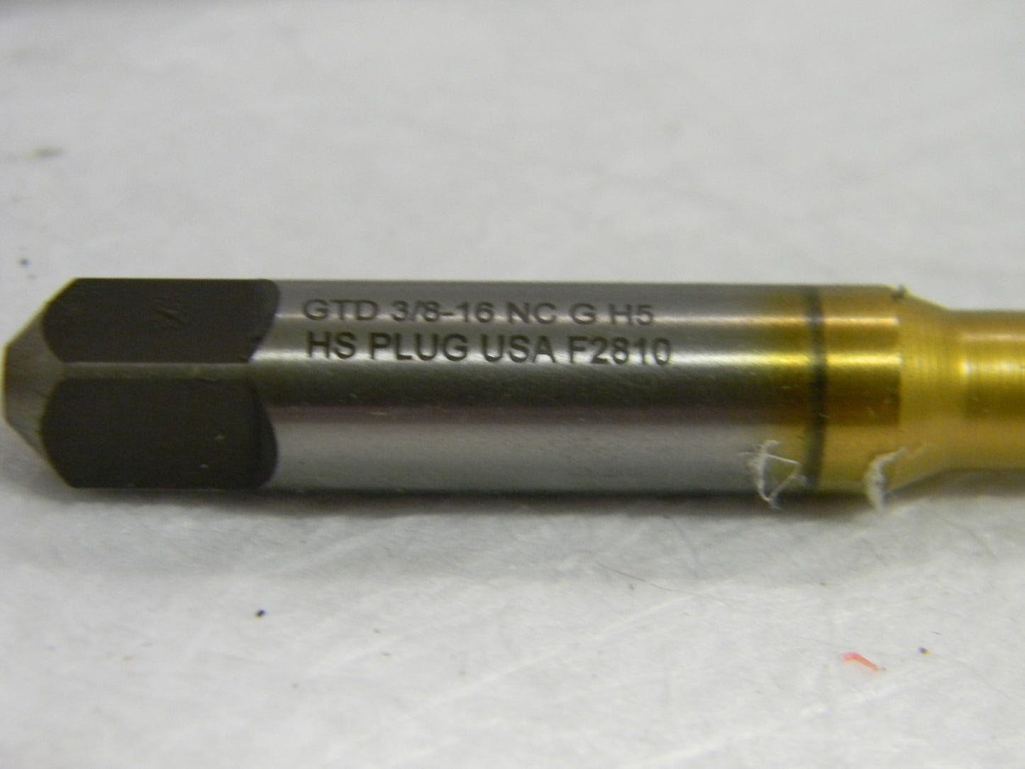 Widia 3/8-16 UNC H5 TiN Coated Vanadium HSS Thread Forming Tap QTY 2 19847