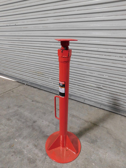 Sunex Trailer Stand 40,000 Lb Load Cap 39 to 51" Service Height 1622 INCOMPLETE