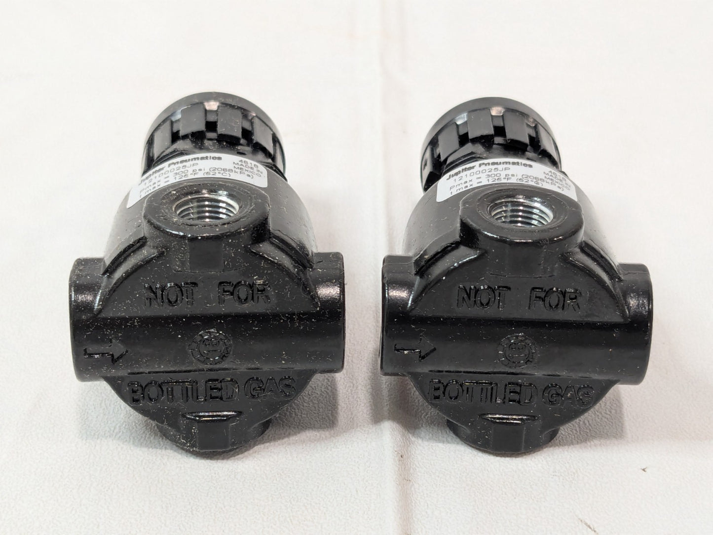 Jupiter Pneumatics Miniature Regulator 1/4" 5-125PSI NO GAUGE 12100025JP