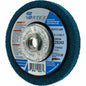 Norton Deburring Disc: 4-1/2" Dia, Medium Grade Aluminum Oxide 10 per box