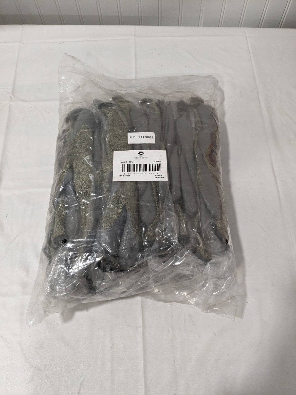 West Chester IRONCAT Green/Gray Sz L Welding Gloves - Qty 12 6100/L