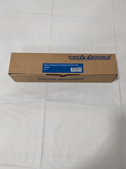 Pro-Source FRL Combination Unit: 3/8 NPT, Intermediate w/Pressure Gauge 19240332