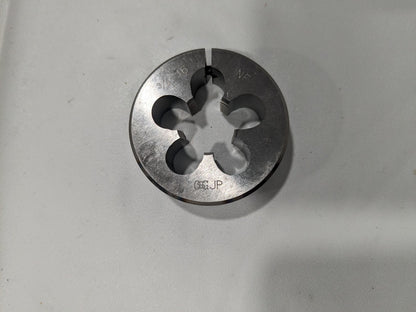 OSG Round Die: 3/4-16, 2" OD, High Speed Steel 2712100