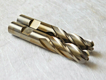 Putnam Tools Cobalt Finishing End Mills SE 1/2"x1-1/4"x3-1/4" 4FL Qty 2 94605