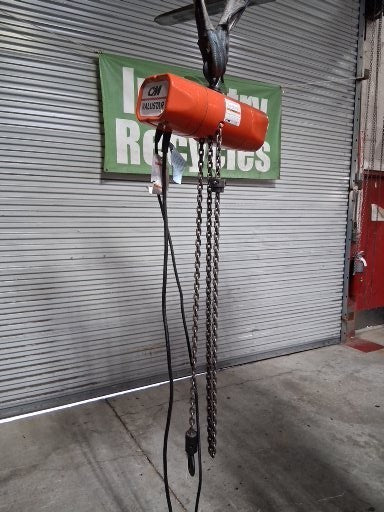 CM Electric Hoist .25Ton Working Load Limit PARTS/REPAIR NOT WORKING 2401-10 FT