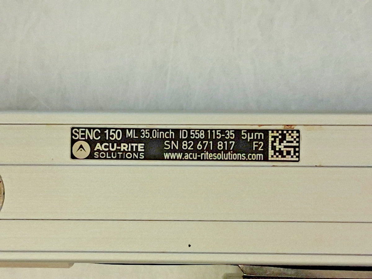 Acu-Rite DRO Linear Scale 30" Max Measuring .000200" Resolution 558115-30