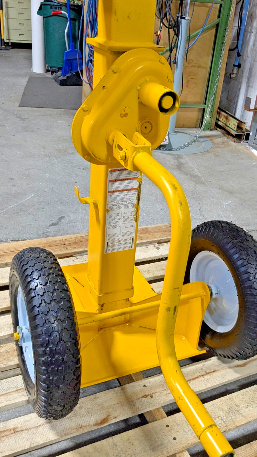 VESTIL 50 Ton Static Capacity Trailer Stabilizing / Lifting Jack  Scratch &amp;